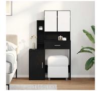 Dressing Table with Cabinet Cosmetic Table Vanity Desk Makeup Table vidaXL