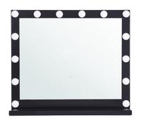 Dressing Table Mirror LED BEAUVOIR Black