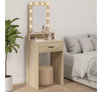Dressing Table Sonoma Oak 50 x 41 x 135 cm Engineered Wood