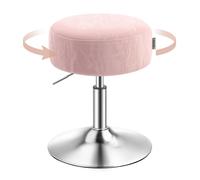 Dressing Table Stool Height Adjustable Makeup Vanity Stool 360 Swivel PU