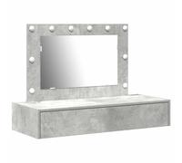 Dressing Table with Drawer with Storage Engineered Wood Modern Vanity vidaXL