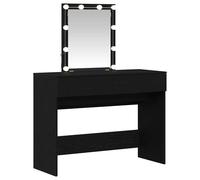 Dressing Table with LED Bedroom Cosmetic Table Vanity Desk Makeup Table vidaXL