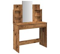 (artisan oak) vidaXL Dressing Table with Mirror Dressing Room Cosmetic Table Vanity Table