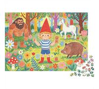 Dressmaker Jigsaw Puzzles 1000Pc Recycled Material Pastel Forest Puzzle for Boy & Girl Fun Present & Activity for Home Ideal for Child‘s Birthday Gift 70x50cm/1000pcs