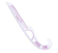 Dressmaking Drawing Template Tool French Curved Ruler Craft Sewing Tool Multifunctional Measure Ruler Clear Scale Clear Scale Sewing Ruler