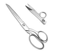 Dressmaking Scissors 8 Inch - Stainless Steel Fabric Scissors Professional Sewing Dressmaker,Tailor's Shears Heavy Duty + Thread Nippers