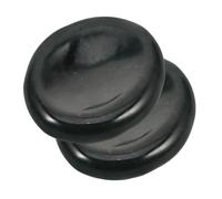 DRESSOOS 1 Pair Cold Massage Stones Eye Mask Natural Healing Jade for Facial Treatment Reduces Dark Circles Puffiness Portable Spa Massager for Relaxation Eye Fatigue Relief