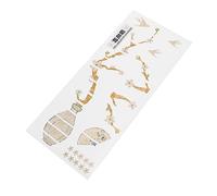 DRESSOOS 1 Pc Guitar Fretboard Stickers Fret Rocker Guitar Decal Paper Material Thin Diy Decor