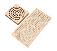 DRESSOOS 1 set Wooden Educational Set for Preschool Interactive Brain Development Puzzle for Encourages Fine Motor Skills Problem Solving Cognitive Growth for Creative Learning
