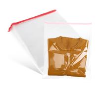DRESSOOS 100 Pcs Clear Self Sealing Cellophane Bags Versatile Transparent Wrapping Bags for Clothing Food Stationery Packaging Easy to Use with High Transparency for Small Business