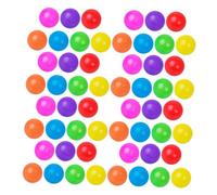 DRESSOOS 100pcs Colorful Plastic Pit Balls Soft Play Ocean Balls for Play Tunnel Pool Tent Accessories Promote Active and Motor Skills Development