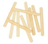 DRESSOOS 100pcs Disposable Tongue Depressor Sticks Medical Wooden Tongue Stirrers for Oral Examination and Muscle Training Ergonomic Design for Clinic and Home Use Convenient and Hygienic
