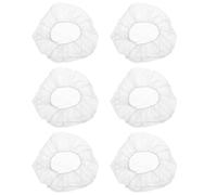 DRESSOOS 100pcs Non-woven Bouffant Caps Hair Net Head Cover Breathable Disposable Workshop Hair Protection for Food Service Hospital Labs