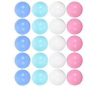DRESSOOS 100pcs Plastic Ball Pit Balls for Play Pool Soft Macaron Colored Spheres Interactive and Educational Play for Indoor and Outdoor Facilities