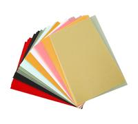 DRESSOOS 100pcs Translucent Colored Vellum Sheets 5.91x3.94in Tracing Paper for Drawing and Versatile Crafting Applications