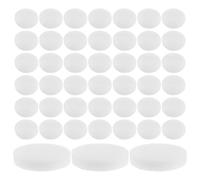 DRESSOOS 100pcs White Finger Sponge Makeup Pads for Detailed Application, Soft and Smooth Face Sponge Powder Puff, Suitable for Wet and Dry Foundation Blending, for Everyday Cosmetic Use