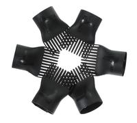 DRESSOOS 10pcs Hair Dryer Comb Nozzle Diffuser Attachment for Blow Dryer Plastic Material for Hair Styling