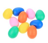 DRESSOOS 10Pcs Musical Egg Shakers for Safe Interactive Percussion Instruments for Early Music Education Suitable for Home Kindergarten School and Music Groups