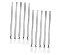 DRESSOOS 10pcs Nail Art Design Pen with Bendable Stainless Steel Handle Multihead Line Painting Brushes for Precise Stripe Lines and Wire Drawing Professional Manicure Tools for Creative