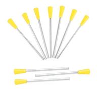 DRESSOOS 10pcs Plastic Triangle Iron Mallets Percussion Instrument Accessories for Boys and Girls Music Education Drumsticks for Triangle Instruments for Classroom Activities