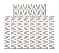 DRESSOOS 10pcs Trigger Sprayer Spring Replacement, 7mm/0.28'' Mini Compression Coil, Stainless Steel Nozzle Valve Spring for Refillable Water Mister, Spray Bottle