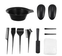 DRESSOOS 11pcs Hair Dyeing Tool Set with Comb Hair Clip and Ear Covers for Salon and Home Use Compact for Professional
