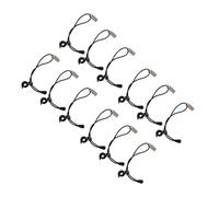 DRESSOOS 12 Pcs Multi-functional Black Nylon Photography Background Clips with Elastic Grip, Durable and Flexible, Contemporary Design for Studio Photo and Video Shooting Random Color