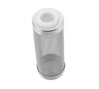DRESSOOS 12mm Aquarium Filter Inlet Basket Shrimp Filter Guard Mesh Tube for Tank Net Shrimp Metal Intake Strainer
