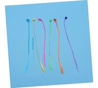 DRESSOOS 12pcs Braided Hair Extensions Clips Fun Clip Braid Attachments for Party Hair Accessory