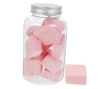 DRESSOOS 12pcs Diamond Shape Makeup Sponge for Cleansing and Exfoliating Soft Facial Puff for Daily Skincare Hydrating and Massaging Tool Random Colors