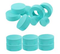 DRESSOOS 12pcs Hair Curling Sponge Ring No Heat Roller C-Shaped Hair Styling Tools Soft Flexible Sponge Rounds for Women Men As Shown