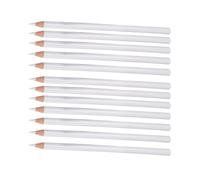 DRESSOOS 12pcs Nail Art Point Pen Fingernsil Pencil White Wood Thickness Suitable for Professional Use Manicure Tool for False Nails