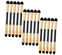 DRESSOOS 15pcs Double-sided Eye Shadow Sticks for Eyes Portable Makeup Applicators for Makeup Application