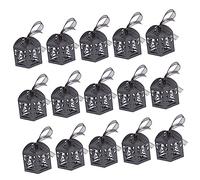 DRESSOOS 16pcs Creative Small Halloween Candy Boxes Paper Packing Containers for Party Treats Snacks Decor Lightweight Portable Design with Pumpkin Ghost Cutout Festive Candy Holders for
