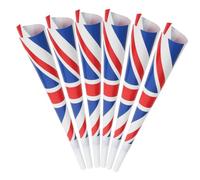 DRESSOOS 16pcs Super Loud Handheld Air Horns for Boys and Girls Party Horns Football Air Toys