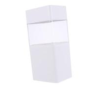 DRESSOOS 1pc Plastic Makeup Brush Storage Bucket Translucent Eyeshadow Organiser Box