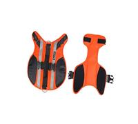 DRESSOOS 1pc Puppy Lightweight Pet Swim Vest Orange for Dogs for Outdoor Activities and Water Training Safety and Comfort Combined