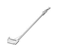 DRESSOOS 1pc Stainless Steel Snake Catcher Practical Reptile Grabbing Tool for Safe Snake Capture and Retrieval Lightweight Easy to Use and Store