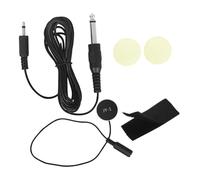 DRESSOOS 1set Acoustic Guitar Pickup Punch Installation Sound Pickup Cable Cord Easy Setup for Recording and Performing Compatible Various Guitars