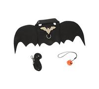 DRESSOOS 1set Adorable Bat Wings for Halloween Bunny Costume Clothes for Pet Photography and Halloween Parties Fits Bunnies and Chinchillas Includes Decorative Elements