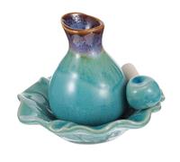 DRESSOOS 1set Beauty Shop Ceramic Essential Oil Bottle Set Collection Tray Stylish Dispenser for Home and Essential Oil Organization