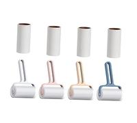 DRESSOOS 1set Lint Roller Extra Sticky Lint Rollers for Dog Hair Reusable for Couch Carpet and Clothing Refills