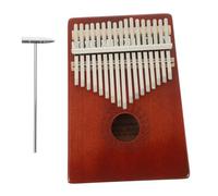 DRESSOOS 1set Thumb Piano Portable Tone Kalimba Simple Finger Piano for Boys and Girls and Adults Easy to Carry Lovely Design Material for Music