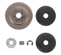 DRESSOOS 1set Tooth Clutch Drum Chain - Sprocket Bearing Compatible with Stihl MS170 MS180 - Chainsaws Parts Kit for Forestry Work and Home Tree Trimming
