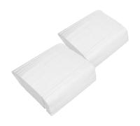 DRESSOOS 2 Pack Disposable Paper Hand Towels Absorbent Napkin Tissue for Restaurant and Bathroom Use White Paper Towels Soft and Heavy Duty
