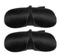 DRESSOOS 2 Pieces 3D Sleeping Eye Mask Made of Sturdy Polyester with Unique Contoured Shape, Blocks Out Ambient Light and Allows Free Eye Movement for Comfortable Sleep at Home or Travel