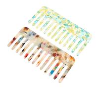 DRESSOOS 2 Pieces Anti-static Hair Comb Comb Hairdressing Tool Wide Wide Brush for Hair Brush