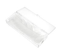 DRESSOOS 200pcs Acrylic Fake Nail Covers Super Long Waterdrop Shape Natural Comfortable Convenient Operation for DIY Nails and Professional Salons