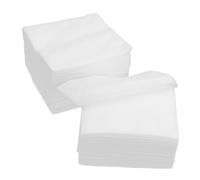 DRESSOOS 200pcs Non-woven Makeup Removing Towels for Face and Eye, High Absorption Lint-free Disposable Cleansing Wipes, Soft White Cotton Pads for Daily Use and Travel