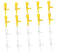 DRESSOOS 20pcs Aquarium Air Regulating Valve for Oxygen Pumps Includes Valves Lightweight Accessories for Fish Tank and Efficient Oxygen Flow